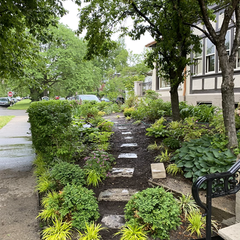 A beautiful house deserves a equally beautiful garden.